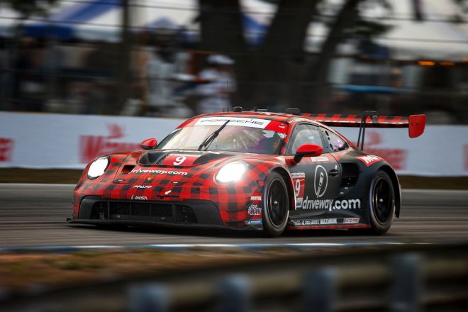 パフ・モータースポーツの9号車ポルシェ911 GT3 R　2023年IMSA第2戦セブリング12時間