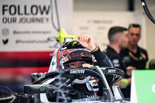 2023年はフォーミュラEのルーキー・フリー走行にも出走したイーフェイ・イェ