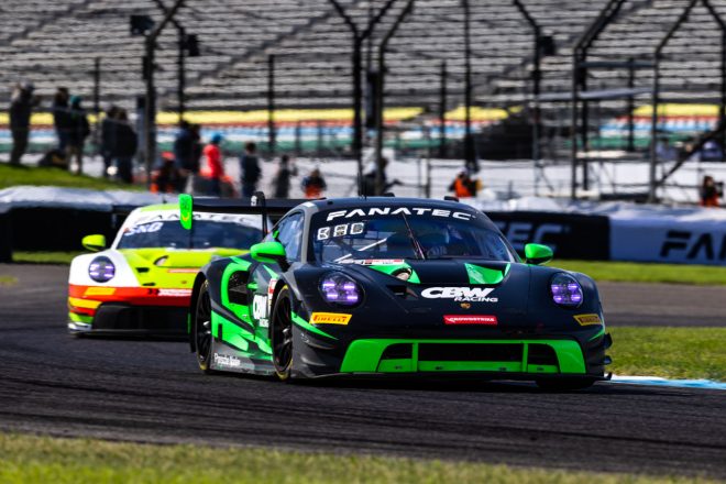 GTWCアメリカ・プロクラスでダブルタイトルを獲得した、RS1の28号車ポルシェ911 GT3 R