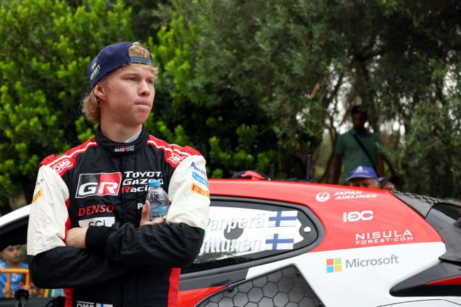217ポイントでドライバー選手権首位に立っている“現王者”カッレ・ロバンペラ（TOYOTA GAZOO Racing WRT）