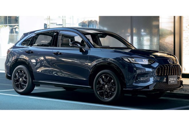 ホンダZR-V特別仕様車“ブラックスタイル”（ボディカラー：クリスタルブラック・パール）