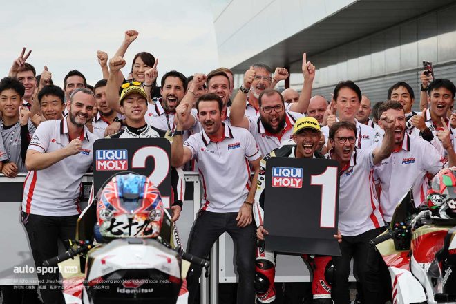 ワン・ツー・フィニッシュのIDEMITSU Honda Team Asia