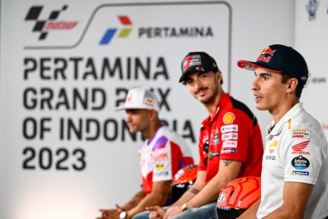 マルク・マルケス（レプソル・ホンダ・チーム）／2023MotoGP第15戦インドネシアGP 木曜日会見