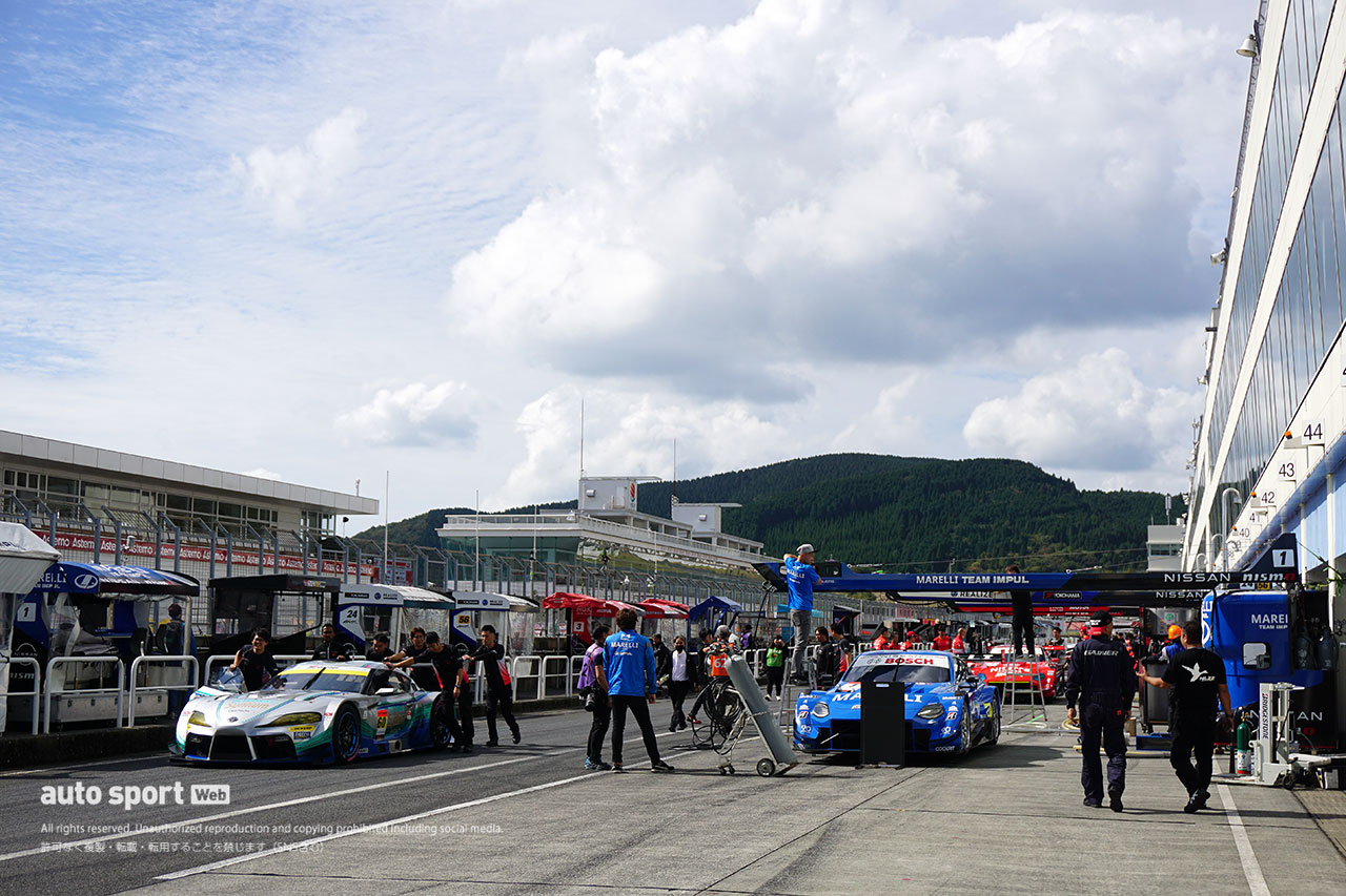 2023スーパーGT第7戦オートポリス　金曜搬入日の様子