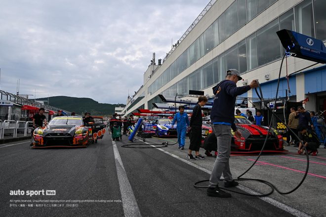 2023スーパーGT第7戦オートポリス　搬入日の様子