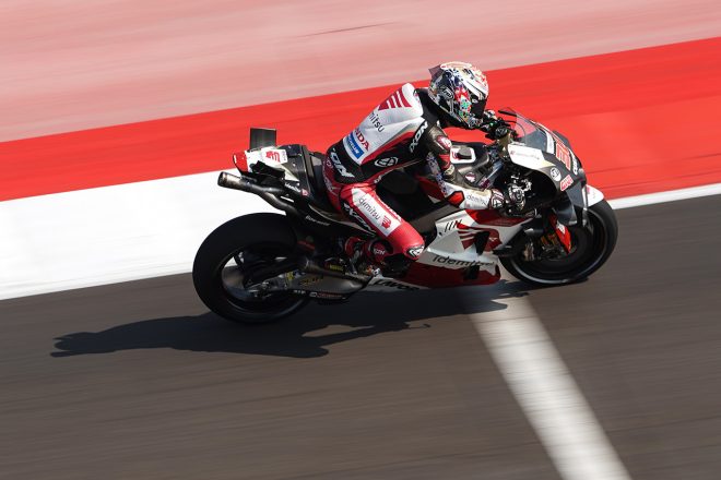 中上貴晶（LCRホンダ・イデミツ）／2023MotoGP第15戦インドネシアGP初日
