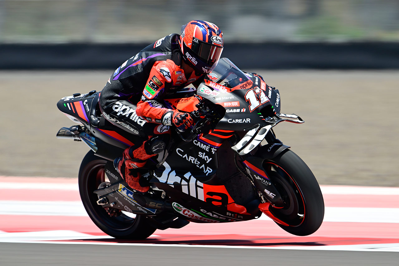 マーベリック・ビニャーレス（アプリリア・レーシング）／2023MotoGP第15戦インドネシアGP