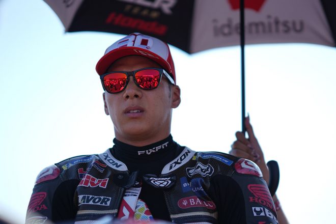 中上貴晶（LCRホンダ・イデミツ）／2023MotoGP第15戦インドネシアGP2日目