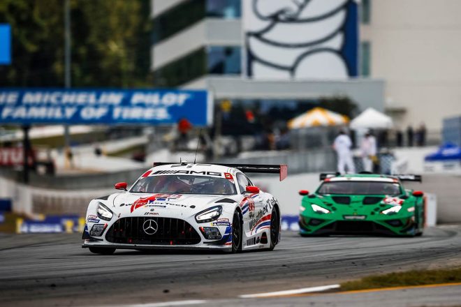 ウェザーテック・レーシングの79号車メルセデスAMG GT3