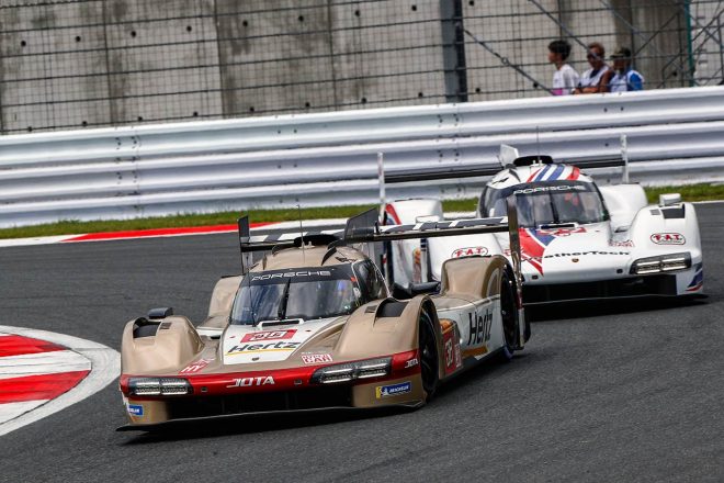 2023年のWEC世界耐久選手権に参戦しているハーツ・チーム・JOTAのポルシェ963