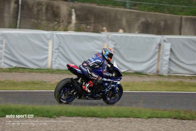 岡本裕生（YAMAHA FACTORY RACING TEAM 2）／2023全日本ロード第8戦鈴鹿 JSB1000 レース2