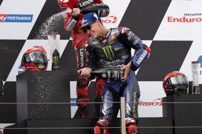ファビオ・クアルタラロ（モンスターエナジー・ヤマハMotoGP）／2023MotoGP第15戦インドネシアGP決勝