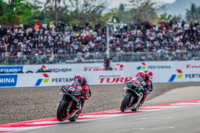 ファビオ・クアルタラロ（モンスターエナジー・ヤマハMotoGP）／2023MotoGP第15戦インドネシアGP決勝