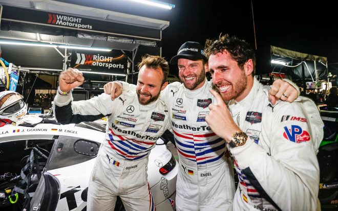 GTDプロクラスで優勝を飾ったウェザーテック・レーシング