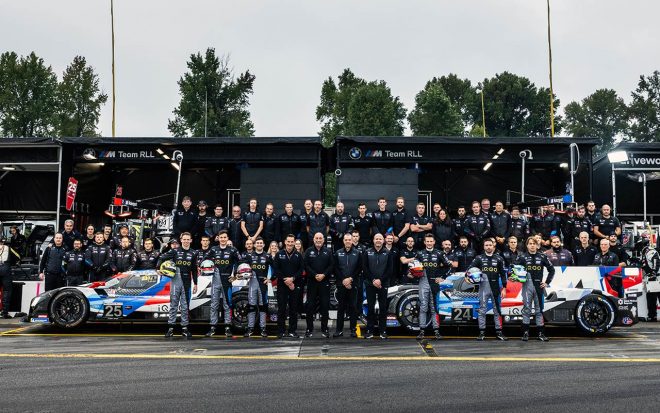 2023年のIMSA・GTPクラスに2台のMハイブリッドV8を送り込んだBMW Mチーム RLL