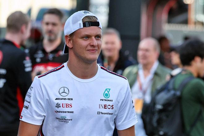 2023年、メルセデスF1でリザーブドライバーを務めているミック・シューマッハー