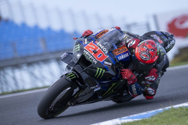 ファビオ・クアルタラロ（モンスターエナジー・ヤマハMotoGP）／2023MotoGP第16戦オーストラリアGP 初日