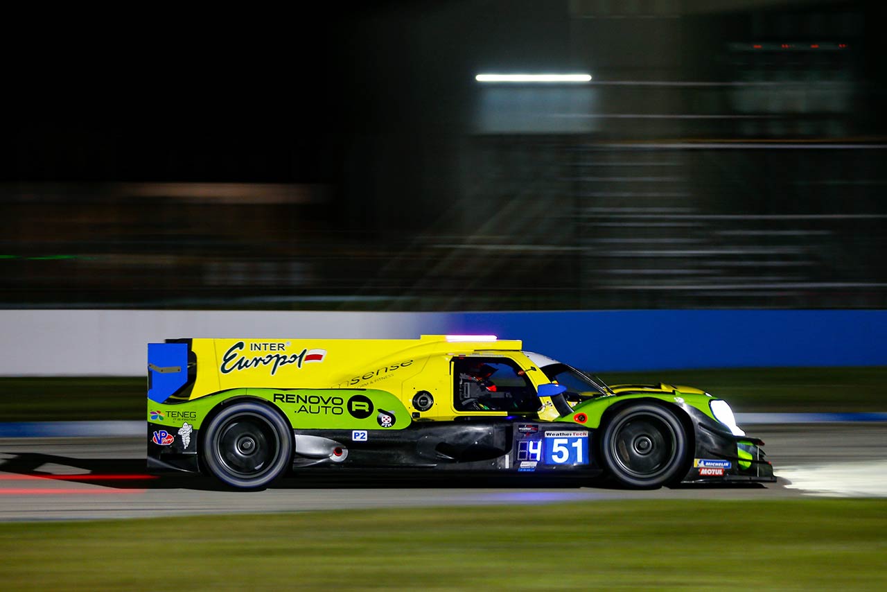 2020年のIMSAセブリング戦にエントリーしたインターユーロポル・コンペティション