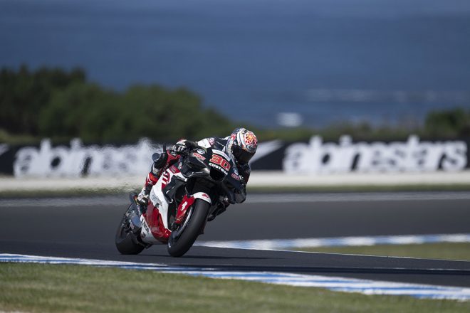 中上貴晶（LCRホンダ・イデミツ）／2023MotoGP第16戦オーストラリアGP 初日