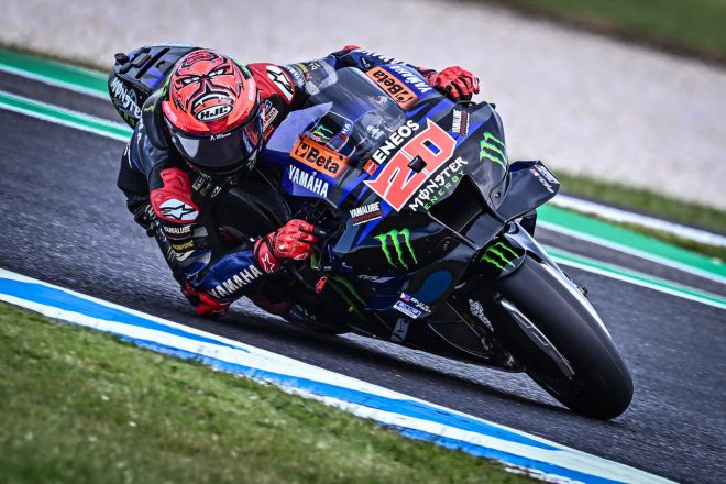ファビオ・クアルタラロ（モンスターエナジー・ヤマハMotoGP）／2023MotoGP第16戦オーストラリアGP 決勝
