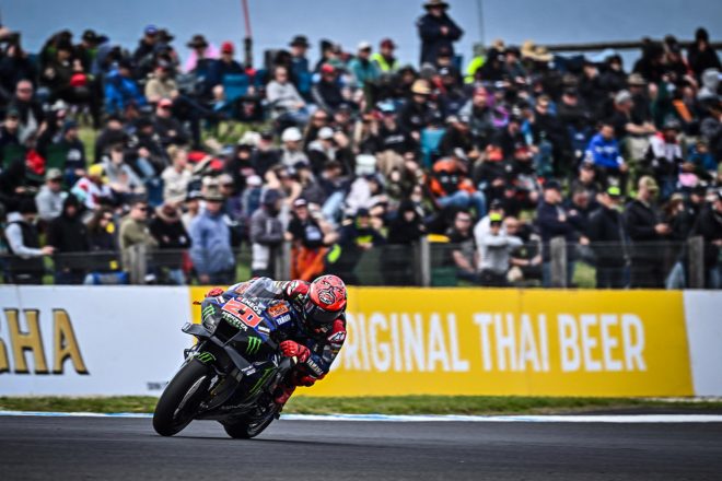ファビオ・クアルタラロ（モンスターエナジー・ヤマハMotoGP）／2023MotoGP第16戦オーストラリアGP 決勝
