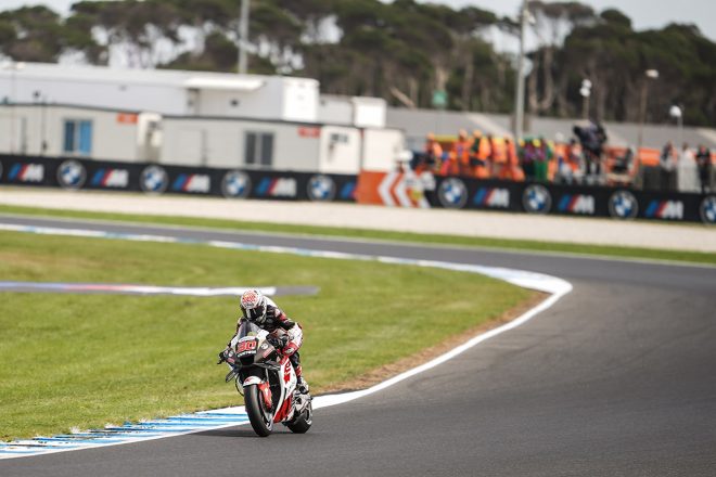 中上貴晶（LCRホンダ・イデミツ）／2023MotoGP第16戦オーストラリアGP 決勝