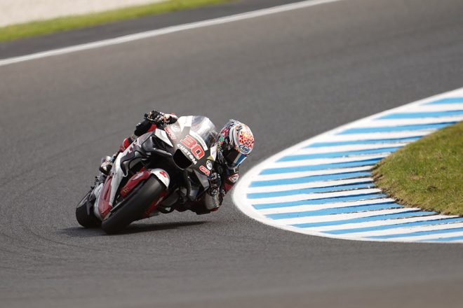 中上貴晶（LCRホンダ・イデミツ）／2023MotoGP第16戦オーストラリアGP 決勝