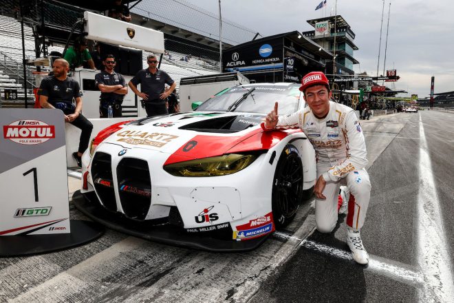 2023年IMSA GTDクラスでシリーズチャンピオンを獲得したマディソン・スノー