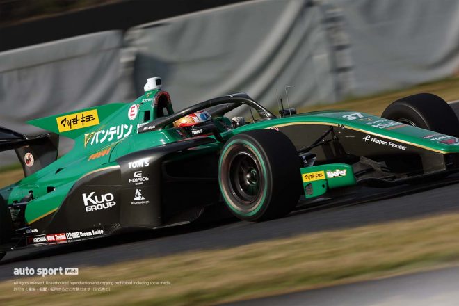 2023スーパーフォーミュラ第8戦＆第9戦鈴鹿　宮田莉朋（VANTELIN TEAM TOM’S）