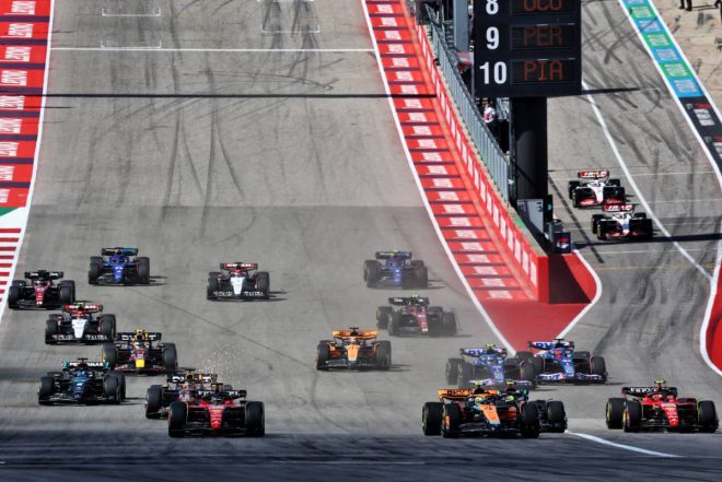 2023年F1第19戦アメリカGP決勝レース