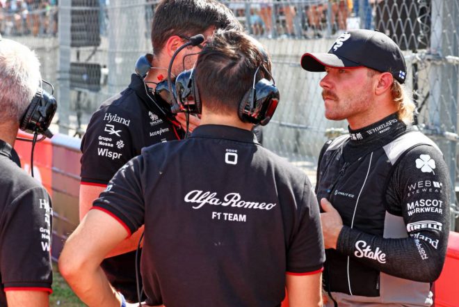 2023年F1第19戦アメリカGP　バルテリ・ボッタス（アルファロメオ）