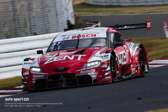 2023スーパーGT第7戦オートポリス　ZENT CERUMO GR Supra（立川祐路／石浦宏明）