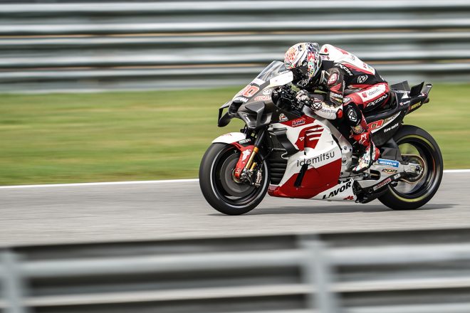 中上貴晶（LCRホンダ・イデミツ）／2023MotoGP第17戦タイGP 初日