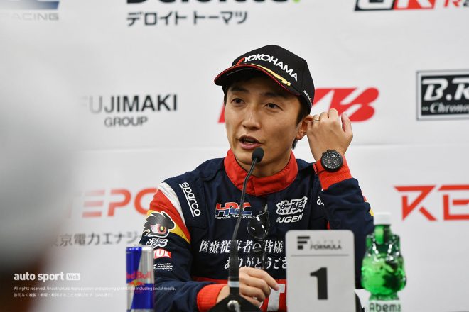 2023スーパーフォーミュラ第8戦鈴鹿　野尻智紀（TEAM MUGEN）