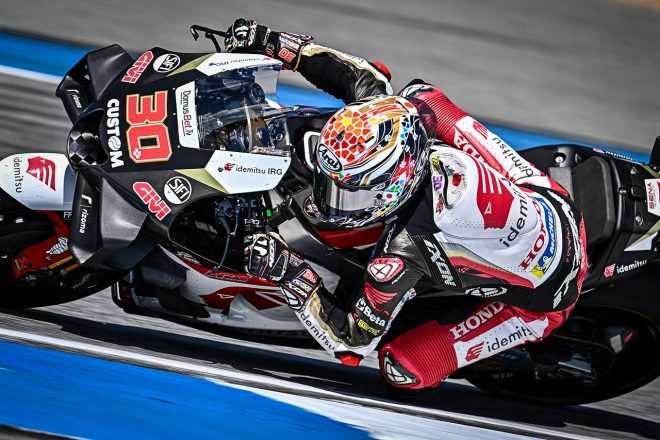 中上貴晶（LCRホンダ・イデミツ）／2023MotoGP第17戦タイGP