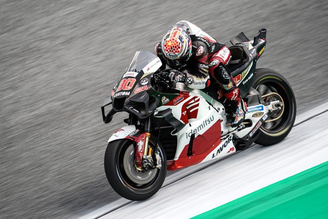 中上貴晶（LCRホンダ・イデミツ）／2023MotoGP第17戦タイGP 2日目