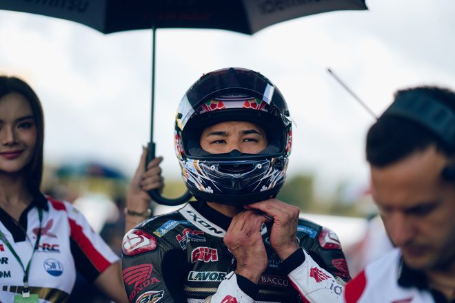 中上貴晶（LCRホンダ・イデミツ）／2023MotoGP第17戦タイGP 2日目