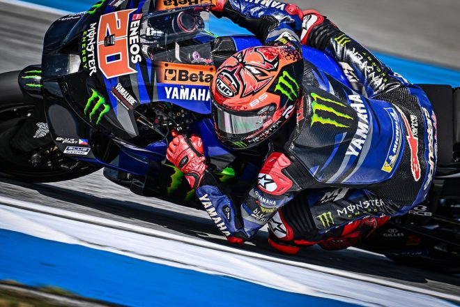ファビオ・クアルタラロ（モンスターエナジー・ヤマハMotoGP）／2023MotoGP第17戦タイGP 2日目