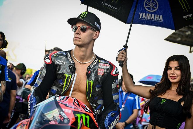 ファビオ・クアルタラロ（モンスターエナジー・ヤマハMotoGP）／2023MotoGP第17戦タイGP 2日目