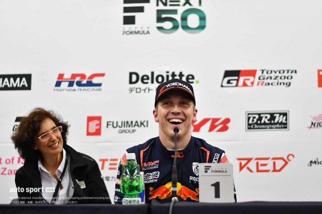 2023スーパーフォーミュラ第9戦鈴鹿　リアム・ローソン（TEAM MUGEN）