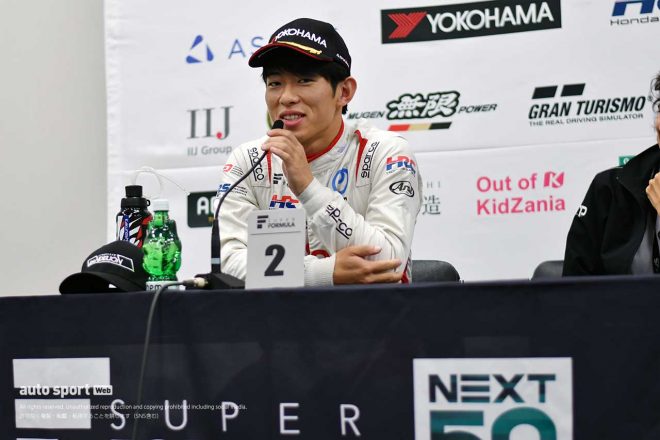 2023スーパーフォーミュラ第9戦鈴鹿　太田格之進（DOCOMO TEAM DANDELION RACING）