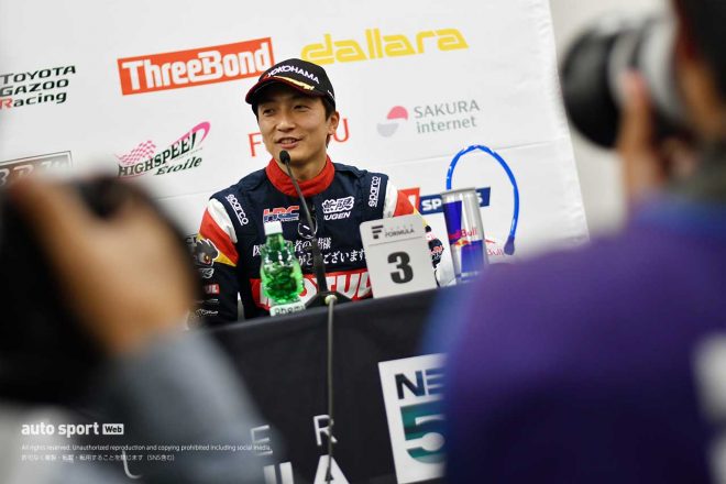 2023スーパーフォーミュラ第9戦鈴鹿　野尻智紀（TEAM MUGEN）