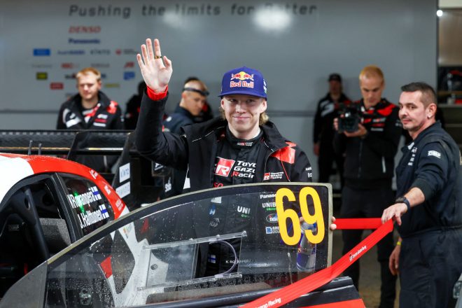 “フライング・フィン”としてトミ・マキネン以来24年ぶりにシリーズ連覇を決めたカッレ・ロバンペラ(TOYOTA GAZOO Racing WRT) 2023年WRC第12戦セントラル・ヨーロピアン・ラリー
