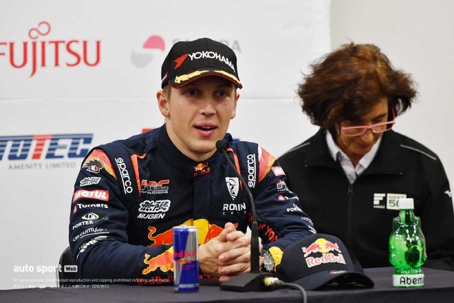 2023スーパーフォーミュラ第8戦＆第9戦鈴鹿　リアム・ローソン（TEAM MUGEN）