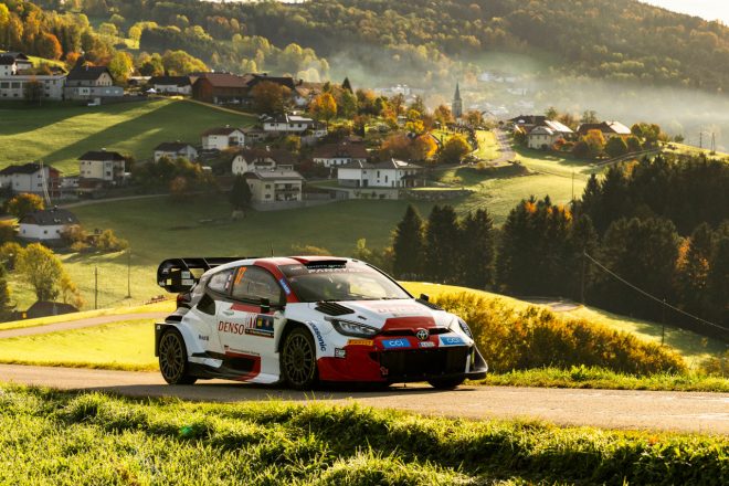 セバスチャン・オジエ(トヨタGRヤリス・ラリー1) 2023年WRC第12戦セントラル・ヨーロピアン・ラリー