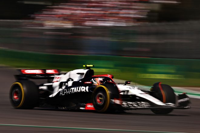 2023年F1第20戦メキシコGP　角田裕毅（アルファタウリ）