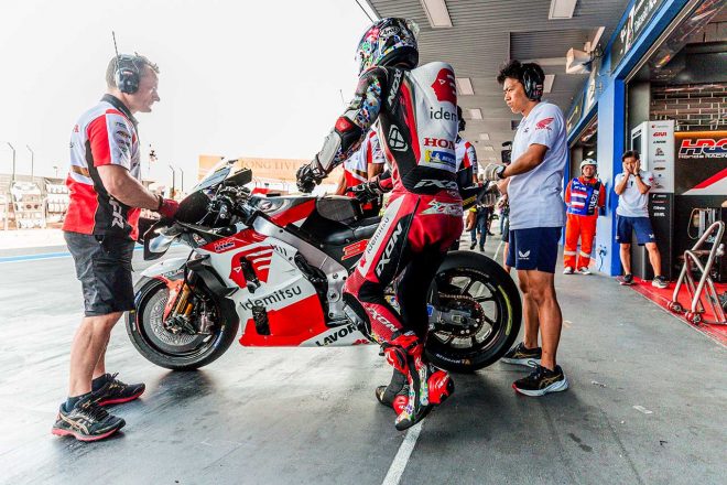 中上貴晶（LCRホンダ・イデミツ）／2023MotoGP第17戦タイGP