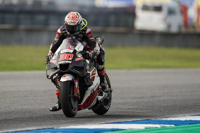 中上貴晶（LCRホンダ・イデミツ）／2023MotoGP第17戦タイGP