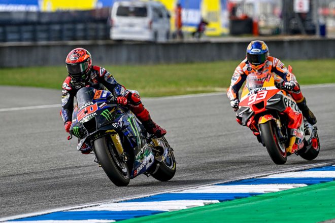 ファビオ・クアルタラロ（モンスターエナジー・ヤマハMotoGP）／2023MotoGP第17戦タイGP 決勝