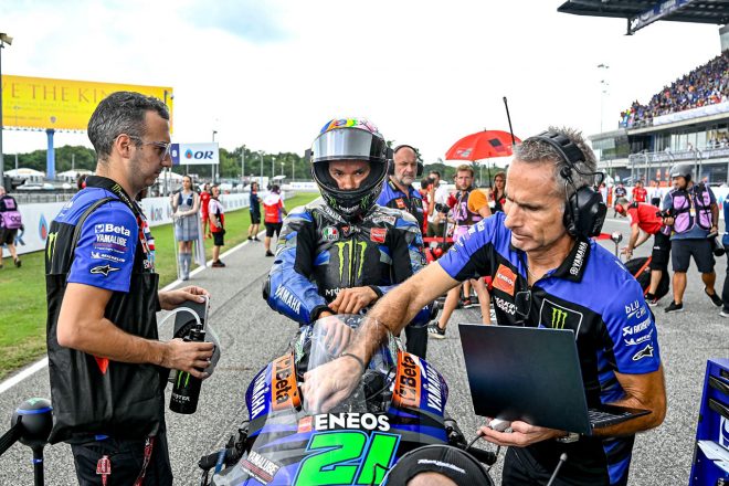 フランコ・モルビデリ（モンスターエナジー・ヤマハMotoGP）／2023MotoGP第17戦タイGP 決勝